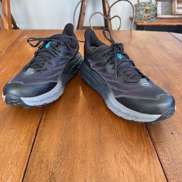 Hoka NWOB Speedgoat 5 GTX Spike Trekking Shoe Winter Trail Running Mens11 Vibram - Picture 3 of 13